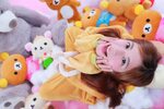 Download wallpaper joy, face, toys, laughter, Asian, section